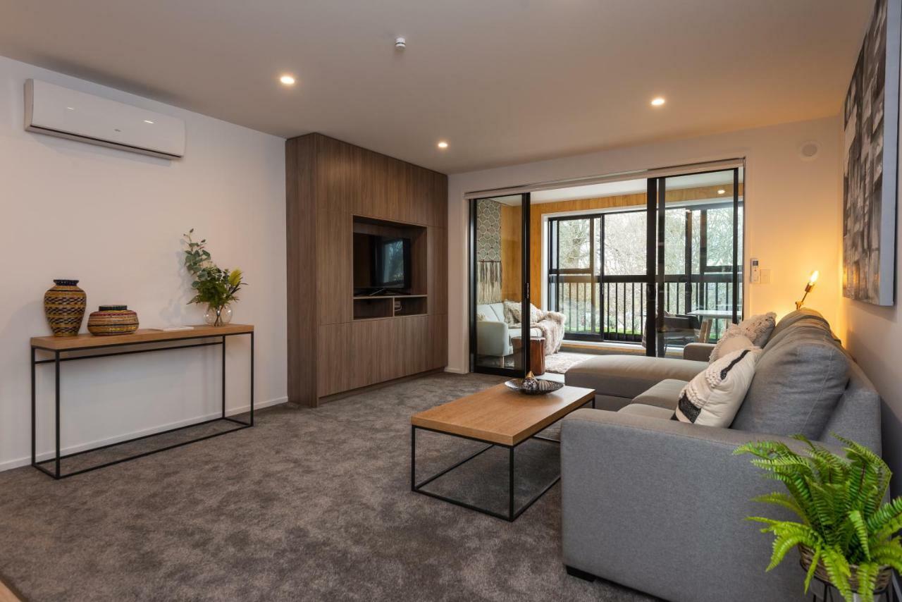 基督城Penthouse With Park View公寓 外观 照片
