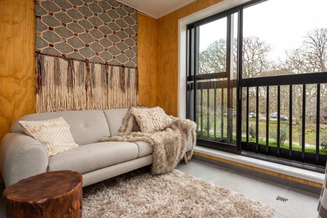 基督城Penthouse With Park View公寓 外观 照片